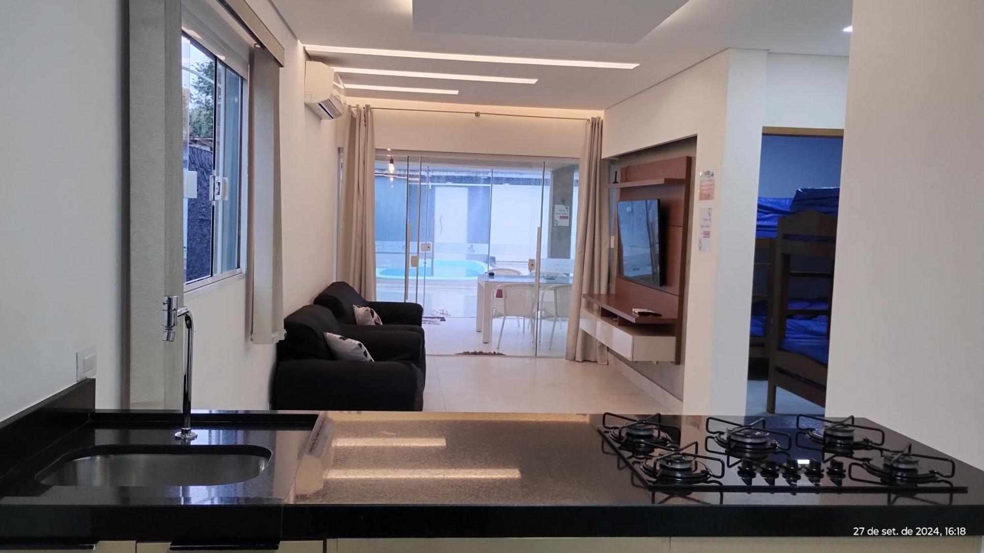 Casa Com Piscina E Hidromassagem Praia Enseada. Guarujá Exterior foto